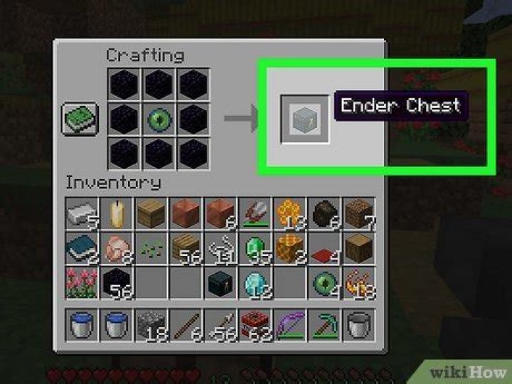 How to make ender chest minecraft