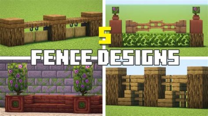 How to make fences in minecraft pc
