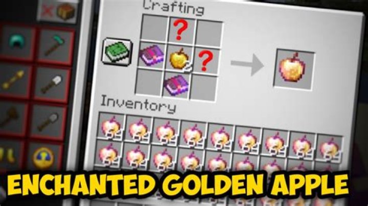 How to make god apples in minecraft