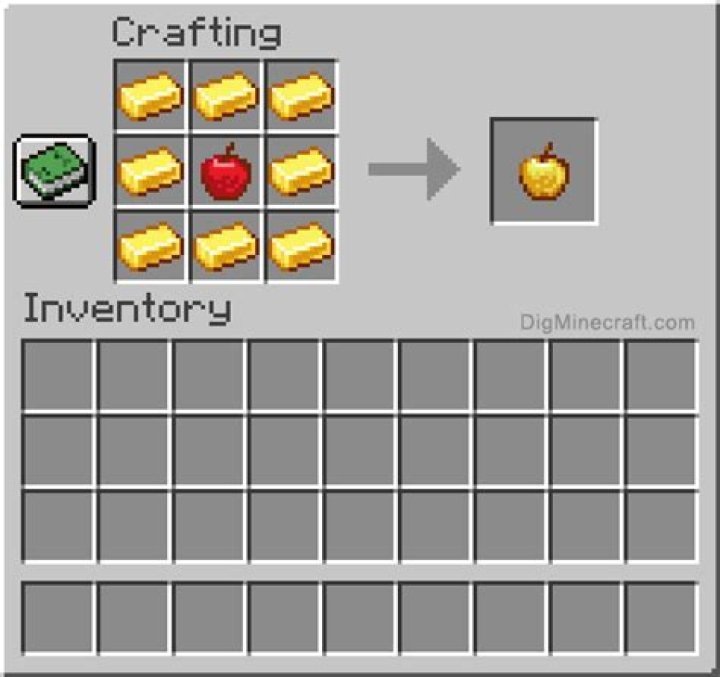 How to make golden apples in minecraft