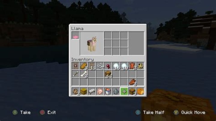 How to make llama saddle minecraft