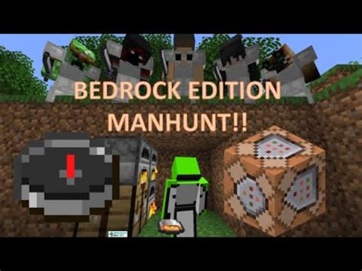 How to make minecraft manhunt bedrock