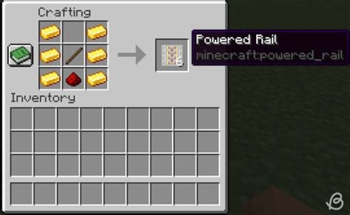 How to make minecraft powered rails