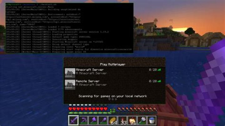 How to make minecraft server hardcore