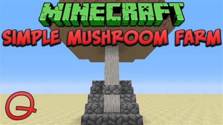 How to make mushroom farm minecraft