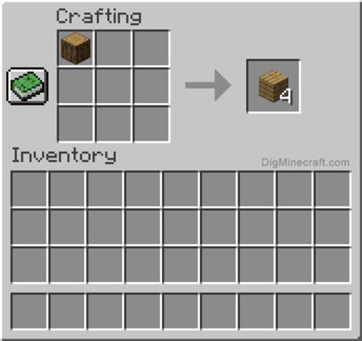 How to make oak planks in minecraft