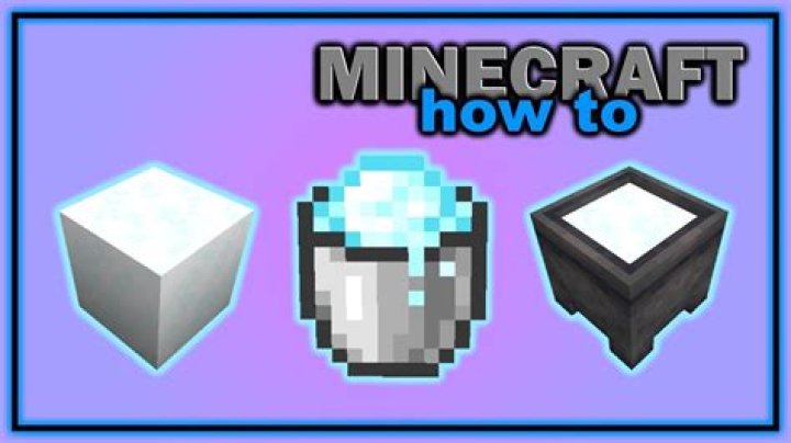 How to make powder snow in minecraft