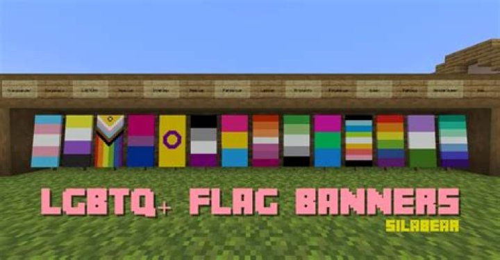 How to make pride flags in minecraft