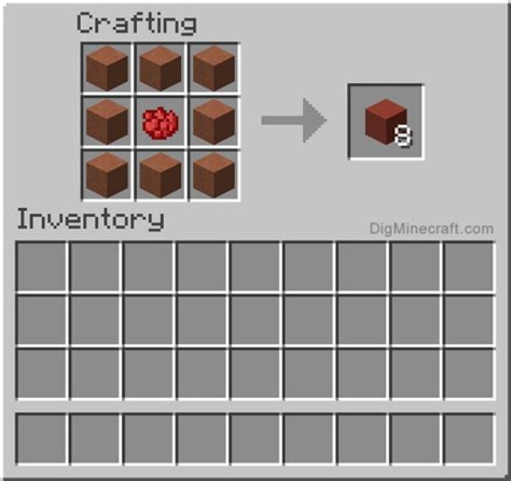 How to make red terracotta in minecraft