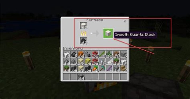 How to make smooth quartz in minecraft