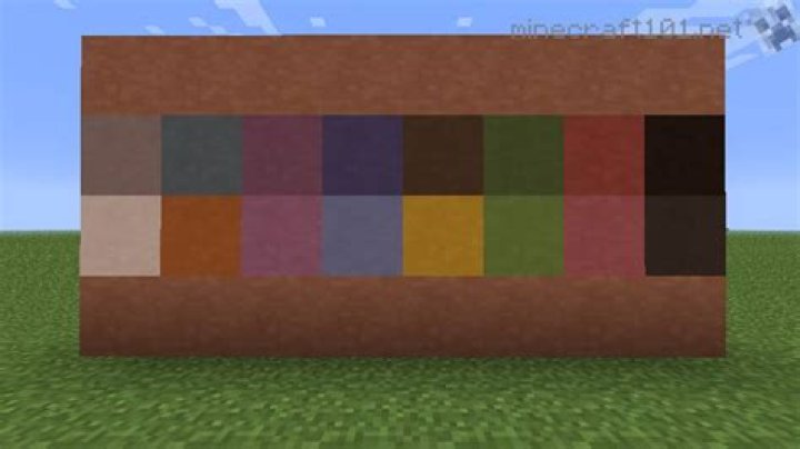 How to make stained clay in minecraft