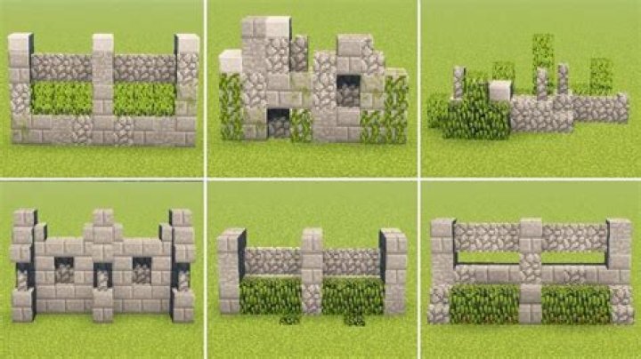 How to make stone fence in minecraft
