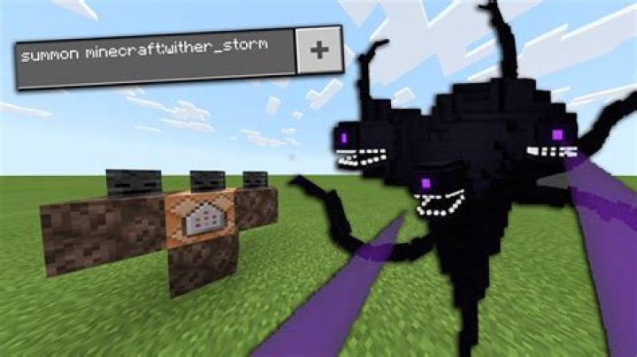 How to make wither storm in minecraft
