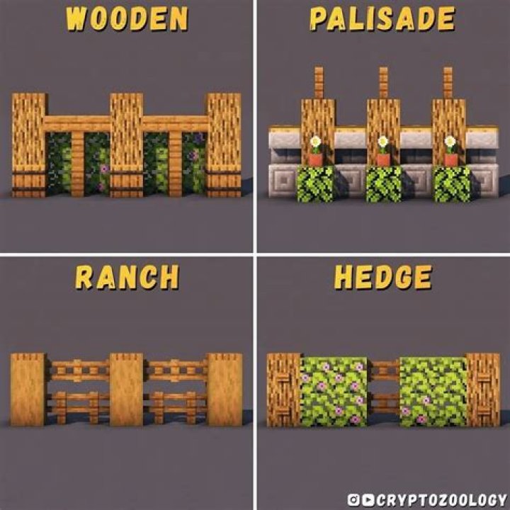 How to make wood fences in minecraft