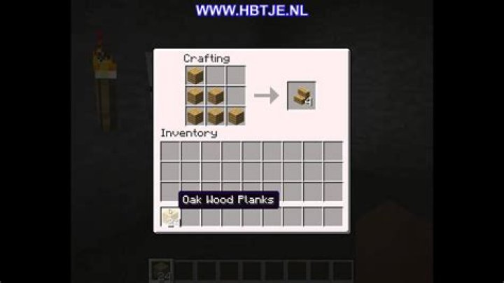 How to make wood stairs in minecraft