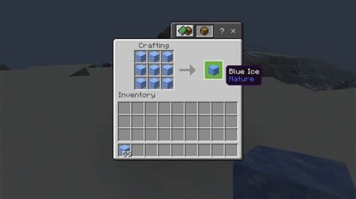 How to obtain ice in minecraft