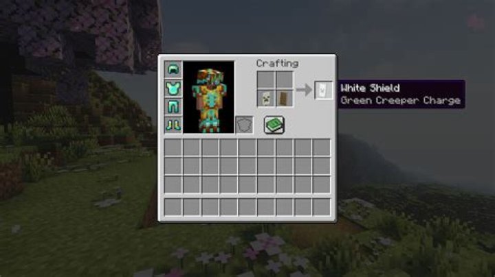 How to paint shields in minecraft