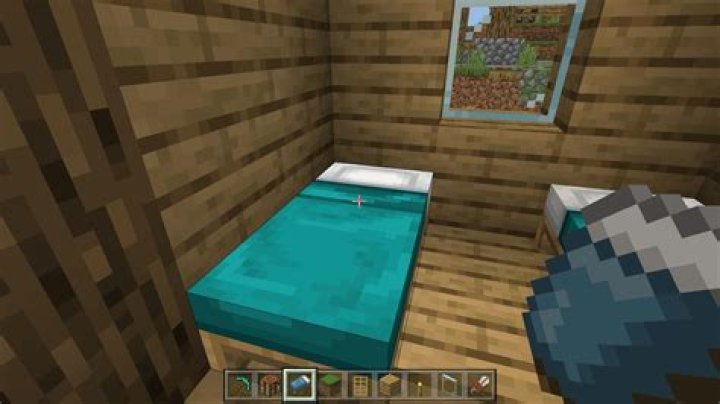 How to place a bed in minecraft
