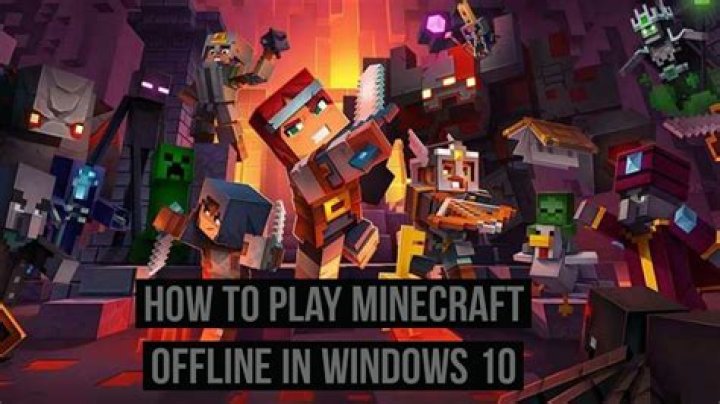 How to play minecraft offline 2017
