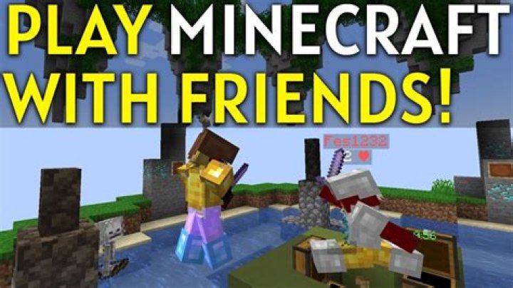How to play minecraft pe with friends