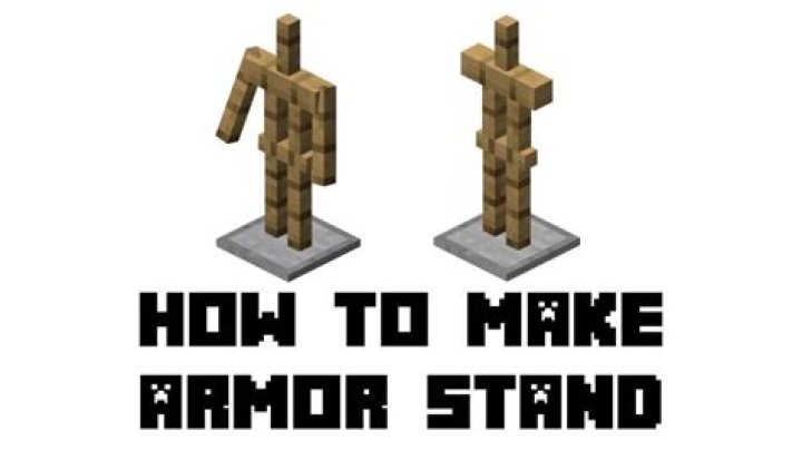 How to pose armor stands in minecraft