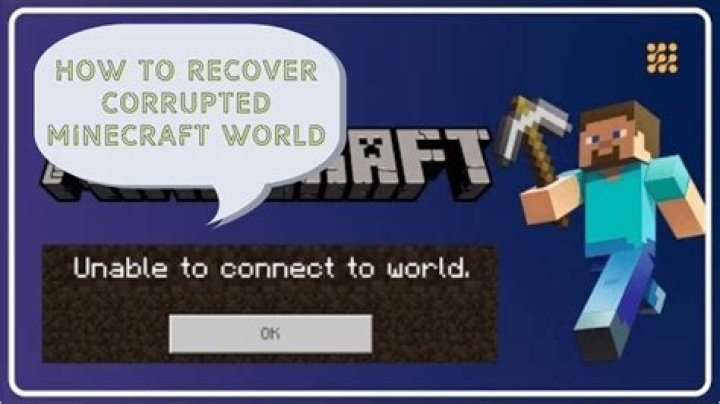 How to prevent minecraft world corruption