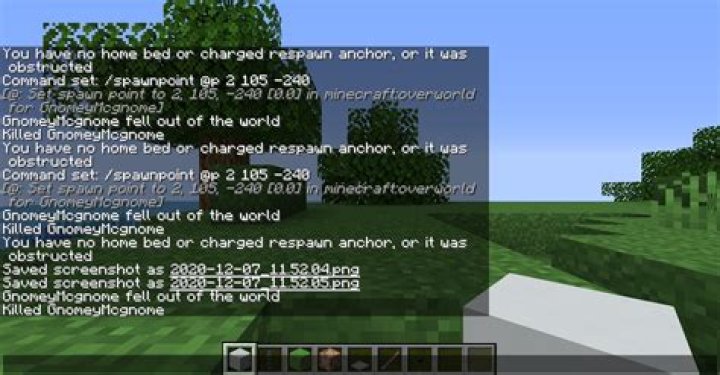 How to set minecraft world spawn