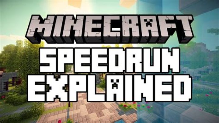 How to setup minecraft speedrun timer
