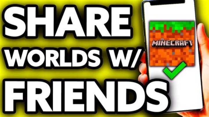 How to share minecraft worlds with friends
