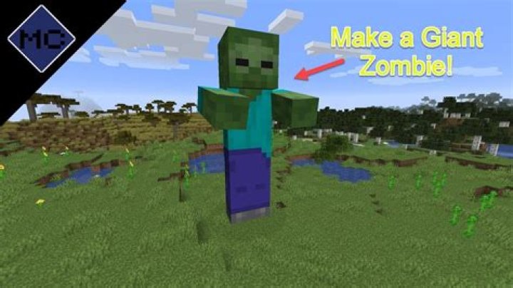 How to summon a giant in minecraft