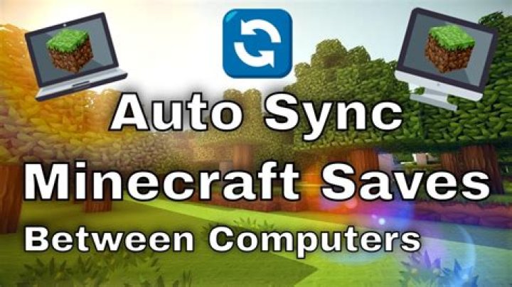 How to sync minecraft worlds between devices