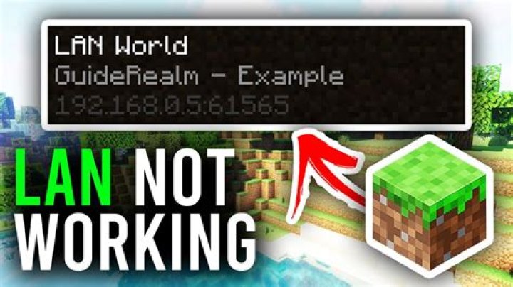 How to turn off lan in minecraft