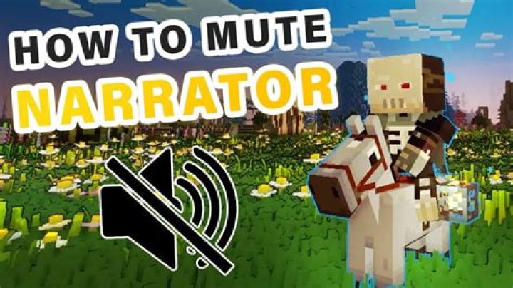 How to turn on minecraft narrator