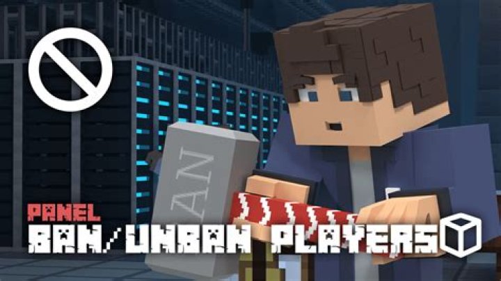 How to unban a player in minecraft