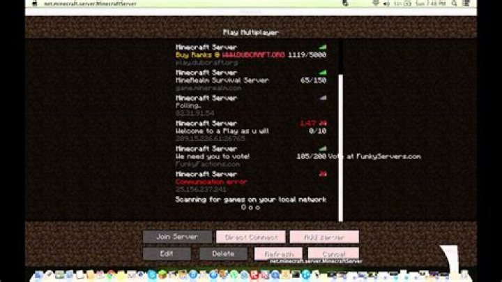How to unban from minecraft server