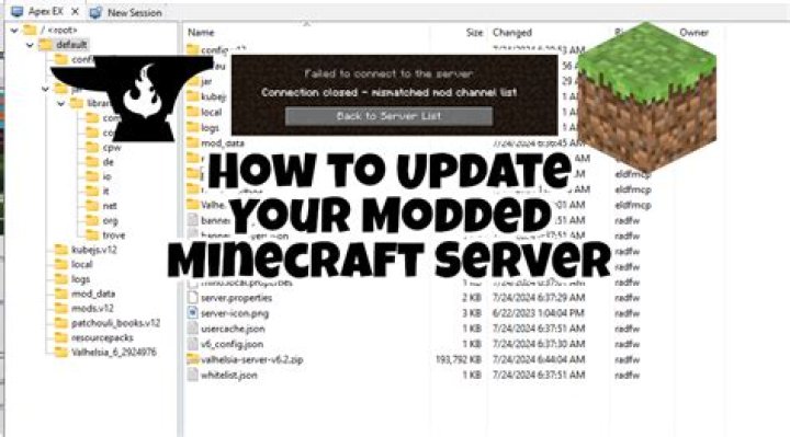 How to update minecraft server linux