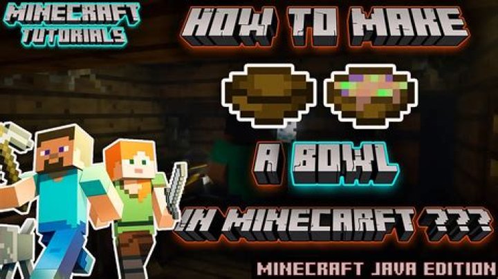 How to use a bowl in minecraft