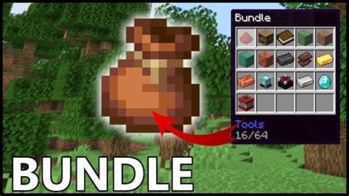 How to use a bundle in minecraft