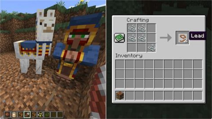 How to use a lead in minecraft