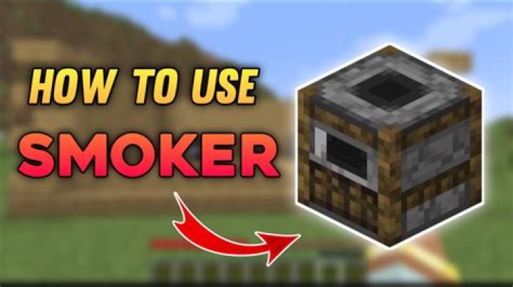 How to use a smoker in minecraft