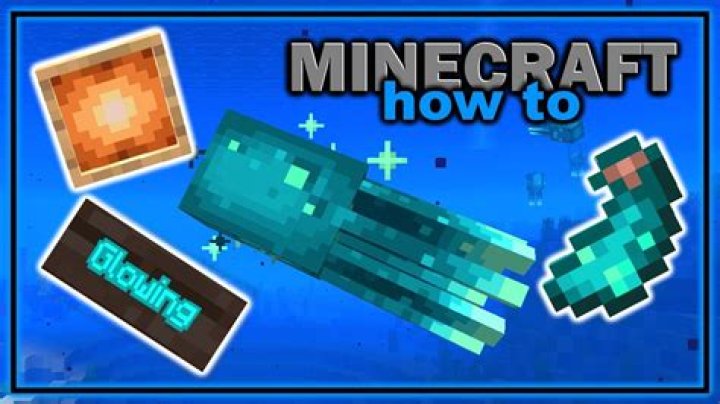 How to use glow ink in minecraft
