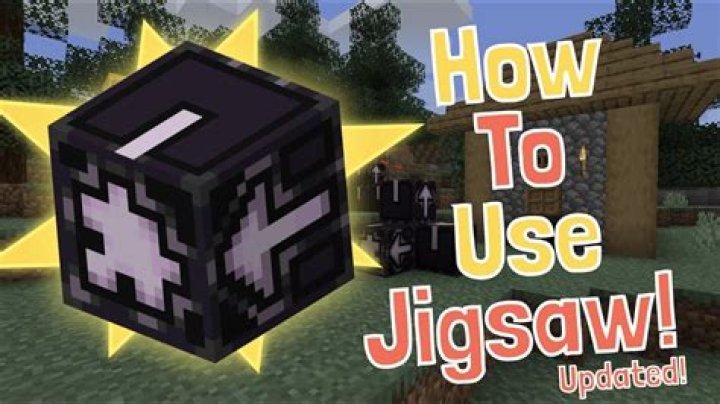 How to use jigsaw blocks in minecraft