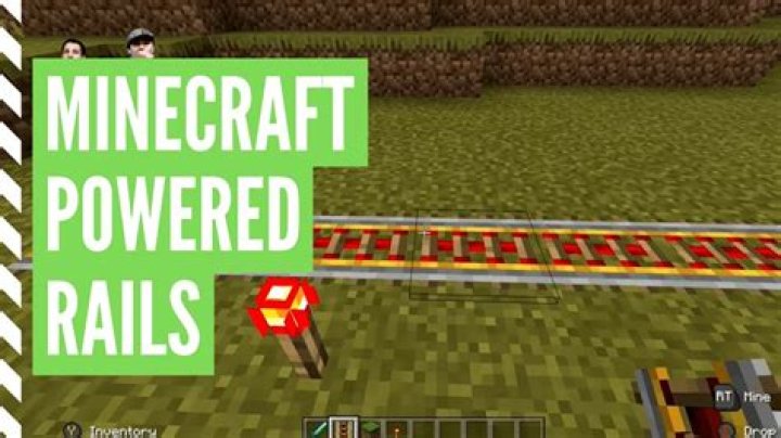 How to use powered rails in minecraft