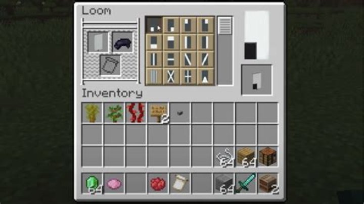 How to use the loom in minecraft