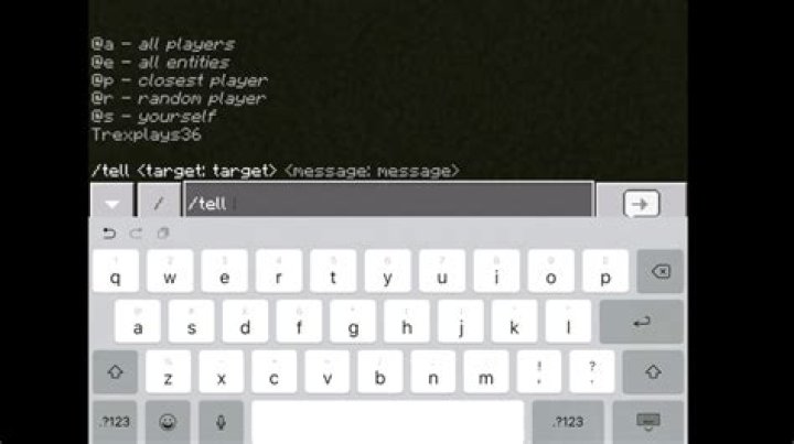 How to whisper in minecraft chat