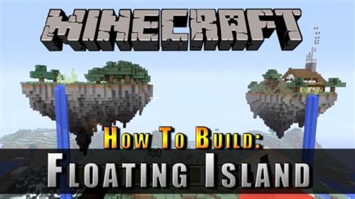 Minecraft how to build a floating island