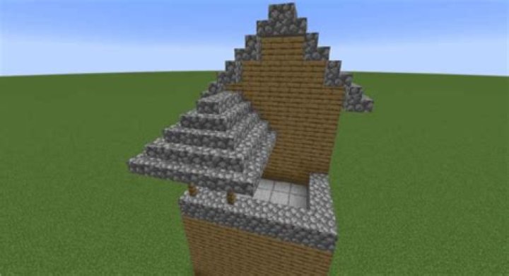 Minecraft how to build a roof