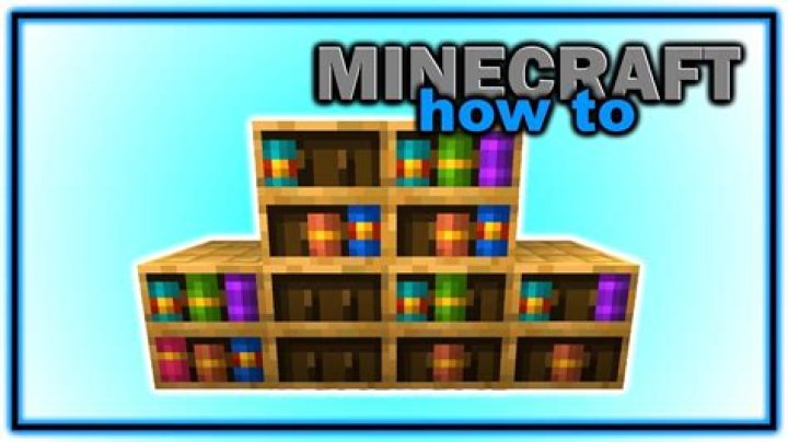 Minecraft how to craft a bookshelf