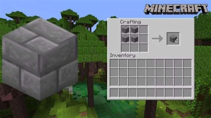 Minecraft how to craft stone bricks