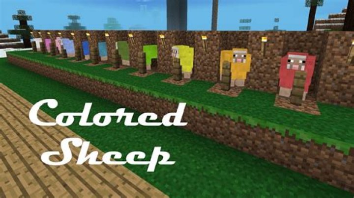 Minecraft how to dye a sheep